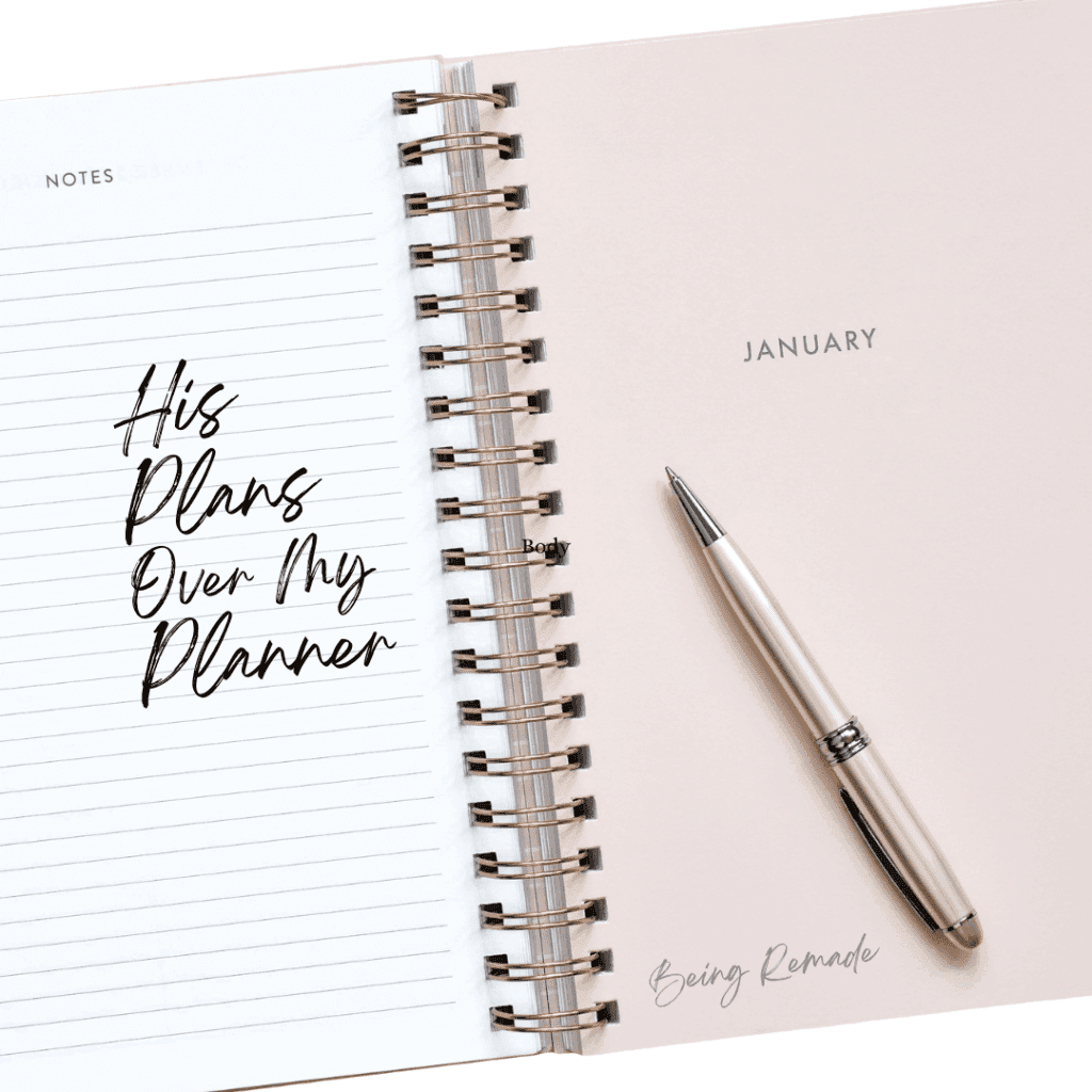 His Plans Over My Planner